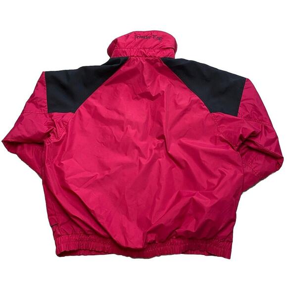 VTG 90s Women’s Columbia Powder Keg Large Hot Pink Jacket Ski Snowboard - Picture 2 of 8